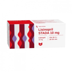 Thuốc tim mạch Stella Lisinopril STADA 10mg