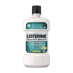 Listerine Healthy Bright 250ml - Nước súc miệng hương chanh muối