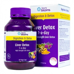 Liver Detox 1-a-day Henry Blooms 60 viên - Viên giải độc gan