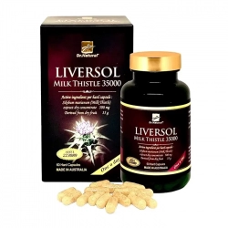 LiverSol Milk Thistle 35000 Dr.Natural 60 viên – Hỗ trợ bảo vệ và duy trì chức năng gan