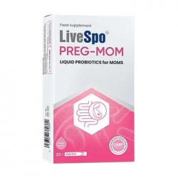 LiveSpo PREG-MOM 20 ống x 5ml - Bào Tử Lợi Khuẩn Cho Mẹ Và Bé