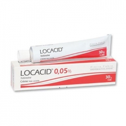 Thuốc bôi trị mụn Locacid cream 0.05% 30g