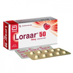 Thuốc tim mạch Abbott Loraar 50mg | Hộp 30 viên