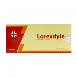 Lorexdyle 10mg Phương Đông Pharma 10 vỉ x 10 viên - Điều trị triệu chứng viêm mũi, dị ứng