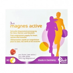 Magnes Active Denk Nutrition 30 gói - Bột uống bổ sung khoáng chất