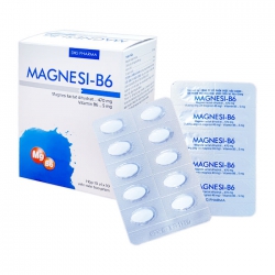 Magnesi - B6 DHG 10 vỉ x 10 viên