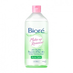 Makeup Remover Perfect Cleansing Water Acne Care Biore 400ml