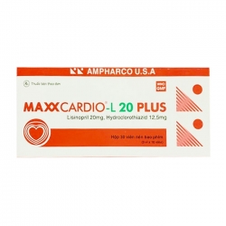 Maxxcardio-L 20 Ampharco 3 vỉ x 10 viên
