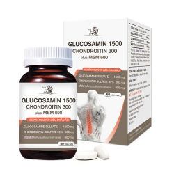 Mediphar USA Glucosamin, Chondroitin Plus MSM , Chai 60 viên