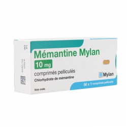 Thuốc Memantine Mylan 10mg, Hộp 56 viên