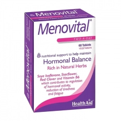 Menovital Healthaid 4 vỉ x 15 viên - Viên uống cân bằng nội tiết tố nữ