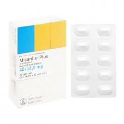 Micardis Plus 40/12.5mg Boehringer - Điều trị tăng huyết áp