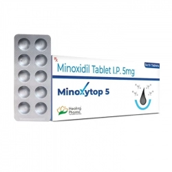 Minoxidil 5mg Healing Pharma ( Minoxytop ) , 5 Vỉ X 10 Viên