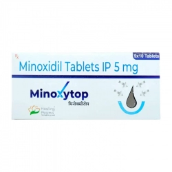 Minoxidil 5mg Healing Pharma ( Minoxytop ) , 5 Vỉ X 10 Viên