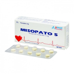 Misopato 5mg Apimed 3 vỉ x 10 viên