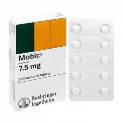 Mobic 7.5mg Boehringer Ingelheim 2 vỉ x 10 viên – Giảm đau, kháng viêm xương khớp