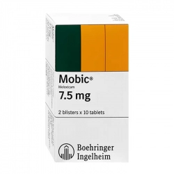 Mobic 7.5mg Boehringer Ingelheim 2 vỉ x 10 viên – Giảm đau, kháng viêm xương khớp