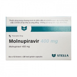Molnupiravir 400mg Stella 2 vỉ x 10 viên