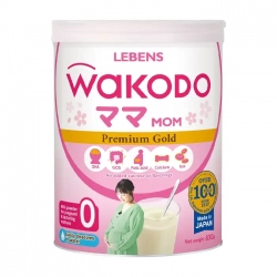 Mom Premium Gold Wakodo 300g - Sữa cho mẹ mang thai và cho con bú