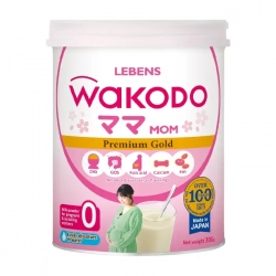 Mom Premium Gold Wakodo 300g - Sữa cho mẹ mang thai và cho con bú
