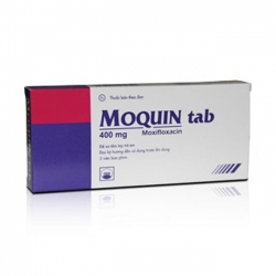 MOQUIN TAB - Moxifloxacin HCl 400 mg