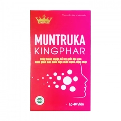 Muntruka Kingphar 40 viên - Hỗ trợ ngừa mụn trứng cá