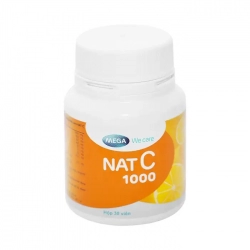 Nat C 1000 Mega 30 viên – Viên uống bổ sung Vitamin C
