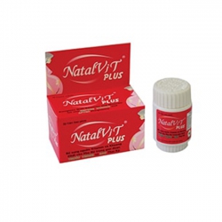 Natalvit Plus bổ sung vitamin và khoáng chất cho phụ nữ