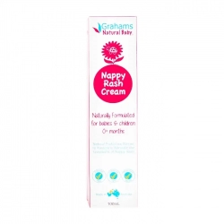 Natural Baby Nappy Rash Cream Grahams 100ml - Kem chống hăm dành cho bé