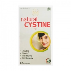 Natural Cystine NLM 60 viên - Viên uống đẹp da