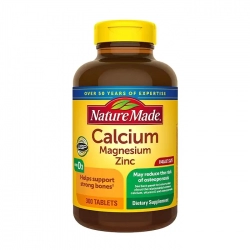 Nature Made Calcium With Magnesium and Zinc With Vitamin D3 | Chai 300 viên