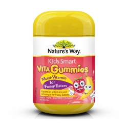 Nature's Way Kids Smart Vita Gummies MultiVitamin, Vitamin tổng hợp cho trẻ biếng ăn, Chai 60 viên