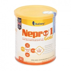 Nepro 1 Gold Vitadairy 400g - Bổ sung dinh dưỡng cho người bệnh thận
