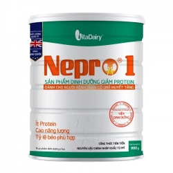 Nepro 1 Vitadairy 900g - Sữa bột dành cho người bệnh thận