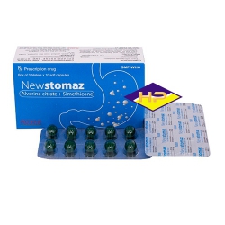 Thuốc hỗ trợ tiêu hóa Newstomaz - Simethicon 300 mg
