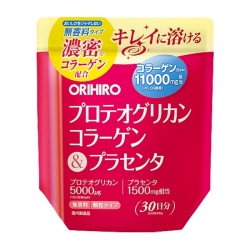 Nhau thai heo 11000mg Orihiro 180g - Bột collagen, proteoglycan