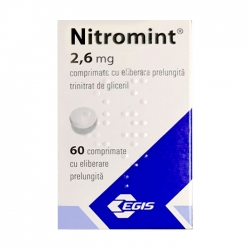 Nitromint 2.6mg Egis 60 viên