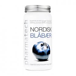 Nordisk Blabaer Pharmatech 68 viên - Viên uống chăm sóc mắt