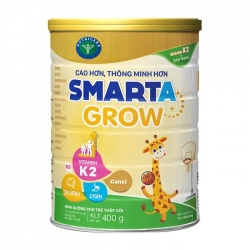 Nutricare Smarta Grow+ 400g - Sữa bột phát triển chiều cao