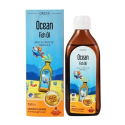 Ocean Fish Oil Orzax 150ml – Hỗ trợ giúp tốt cho não bộ và thị lực (hương cam)
