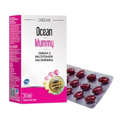 Ocean Mummy Orzax 2 vỉ x 15 viên - Viên uống bổ sung dinh dưỡng thai kỳ