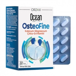 Ocean Osteofine Orzax 4 vỉ x 6 viên - Hỗ trợ bổ sung canxi giúp xương, răng chắc khỏe