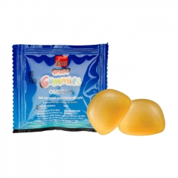 Ocean Smart Gummies Omega 3 15 gói x 2 viên - Viên nhai bổ não cho trẻ
