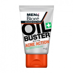 Oil Buster White Clay Acne Action Biore 100g