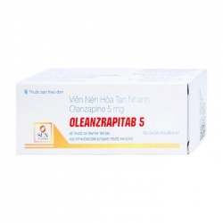 Oleanzrapitab 5mg Sun Pharma 5 vỉ x 10 viên - Trị tâm thần phân liệt