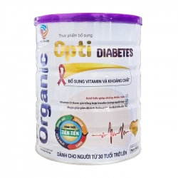 Opti Diabetes Organic 900g - Sữa dành người tiểu đường