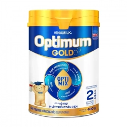 Optimum Gold 2 Vinamilk 400g - Hỗ trợ phát triển toàn diện
