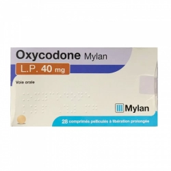 Oxycodone Mylan 40mg 4 vỉ 7 viên