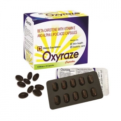 Oxyraze giúp sáng da, chống lão hóa da, Hộp 100 viên