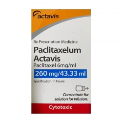 Paclitaxelum 260mg/43.33ml Actavis 1 lọ